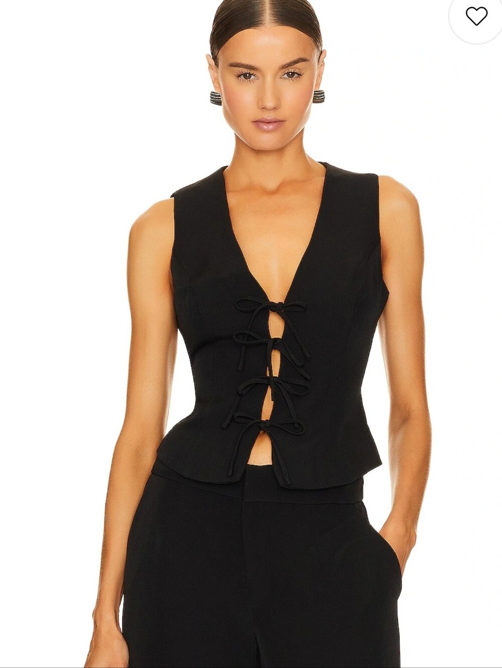 Elliatt Cavalcade Top in Black Size XS